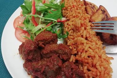 Jollof Rice by Nigerian Chef in Kensington