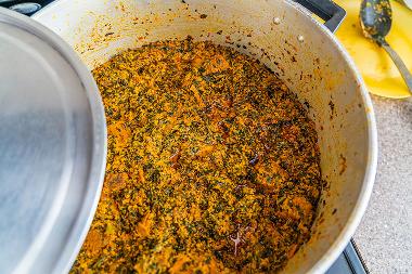 Egusi Soup, by Nigerian Chef in Kensington