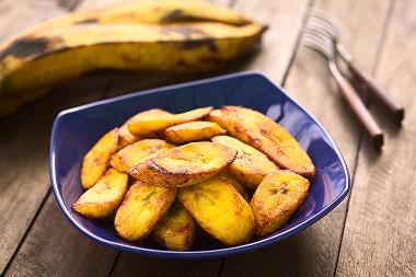 Fried Plantain by Nigerian Chef in Kensington